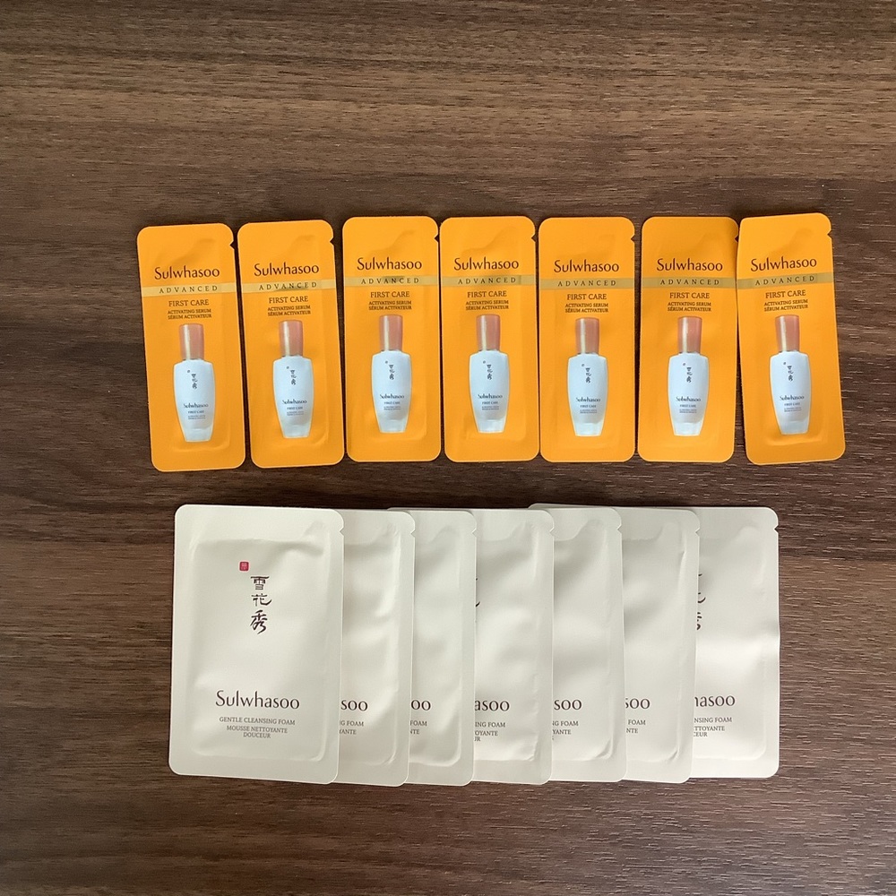 NEW Sulwhasoo 7 days kit sample